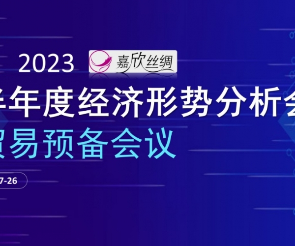 贸易总额稳定，贸易质量提升 尊龙凯时人生就是搏丝绸召开2023半年度经济形势分析会贸易预备会议
